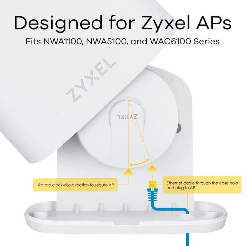 Zyxel Outdoor Enclosure for NWA series and WAC6100 Series Access Points, IP55 Rated [Outdoor AP Enclosure] - Image 5